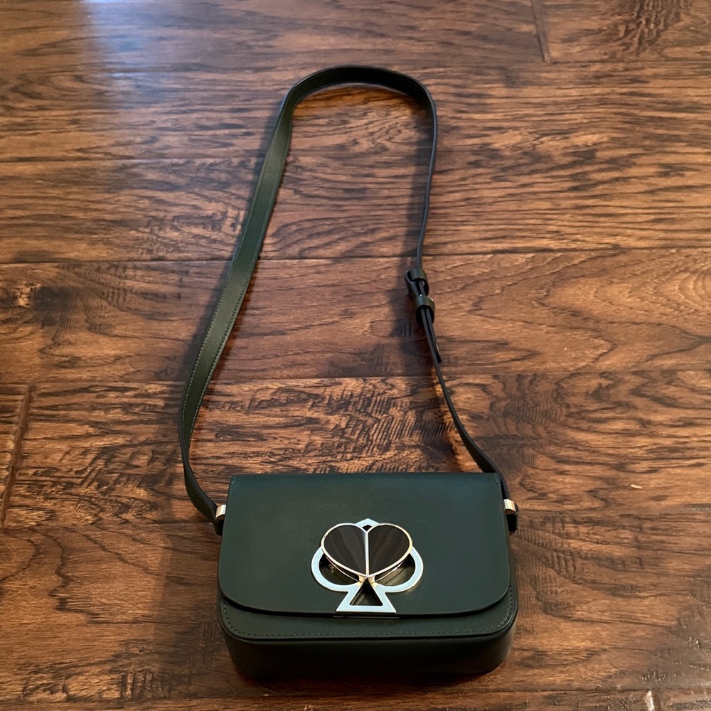 Kate Spade Nicola Bag Dark Green - Picture 3 of 9